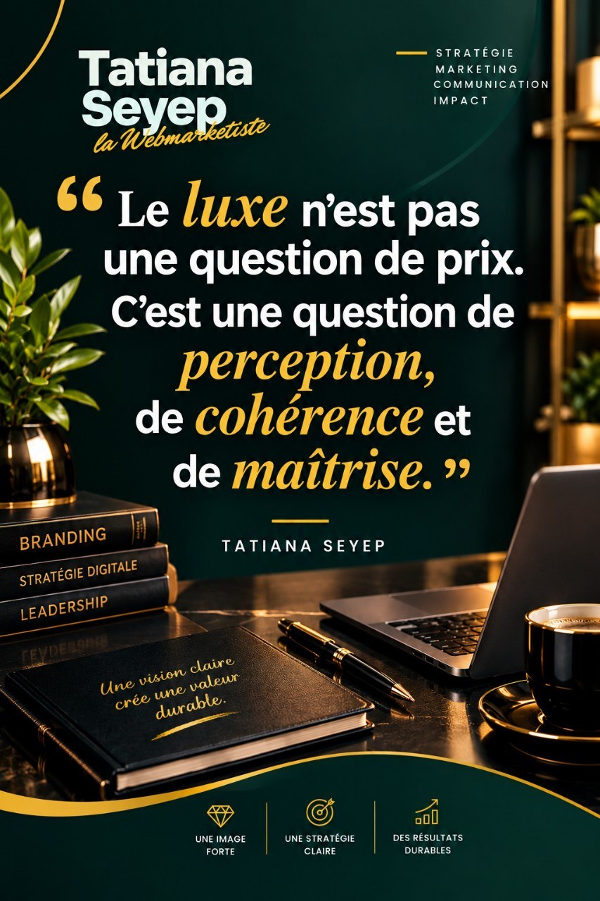 Citation Tatiana SEYEP - Le Luxe